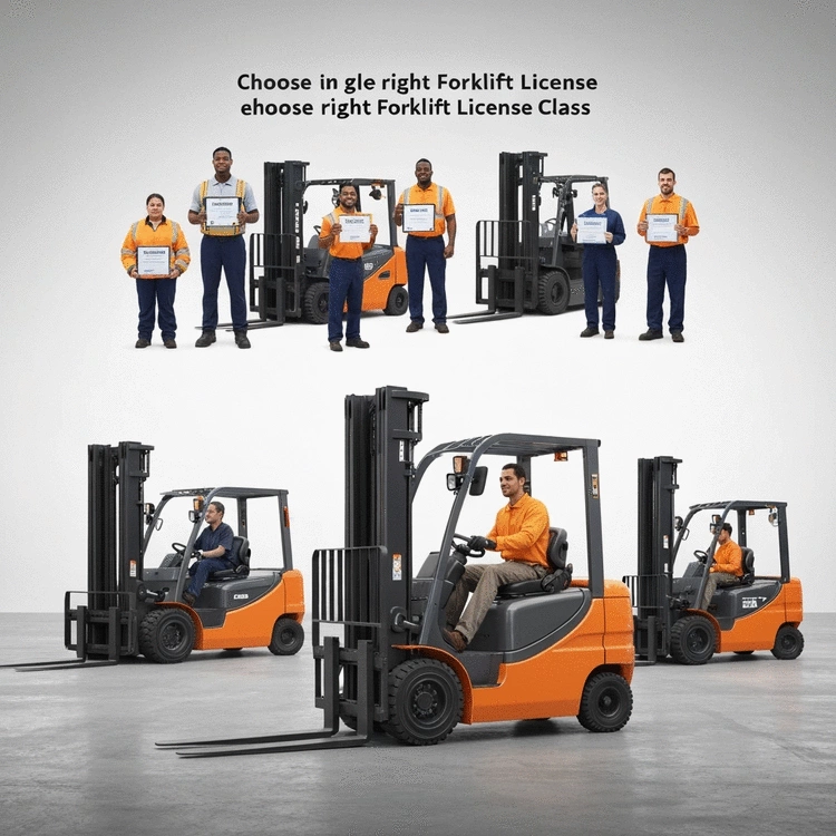 How to Choose the Right Forklift Licence Class for Your Job Role in Australia